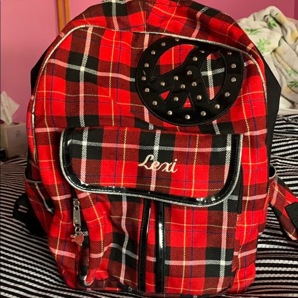 Lexi embroidered backpack set (kids)